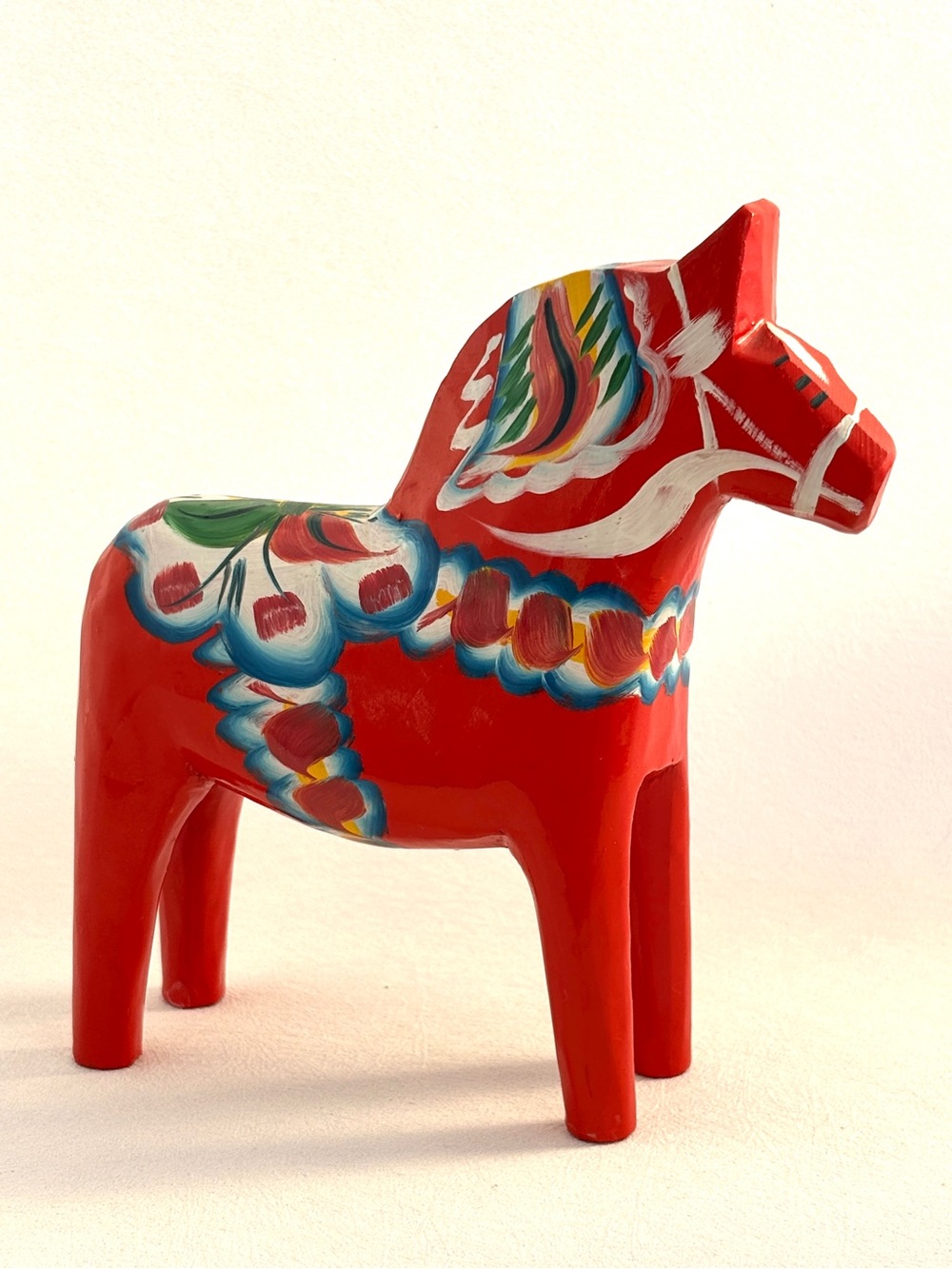 Vintage Dala Horse G.A. Olsson Nusnas, Mora, Sweden